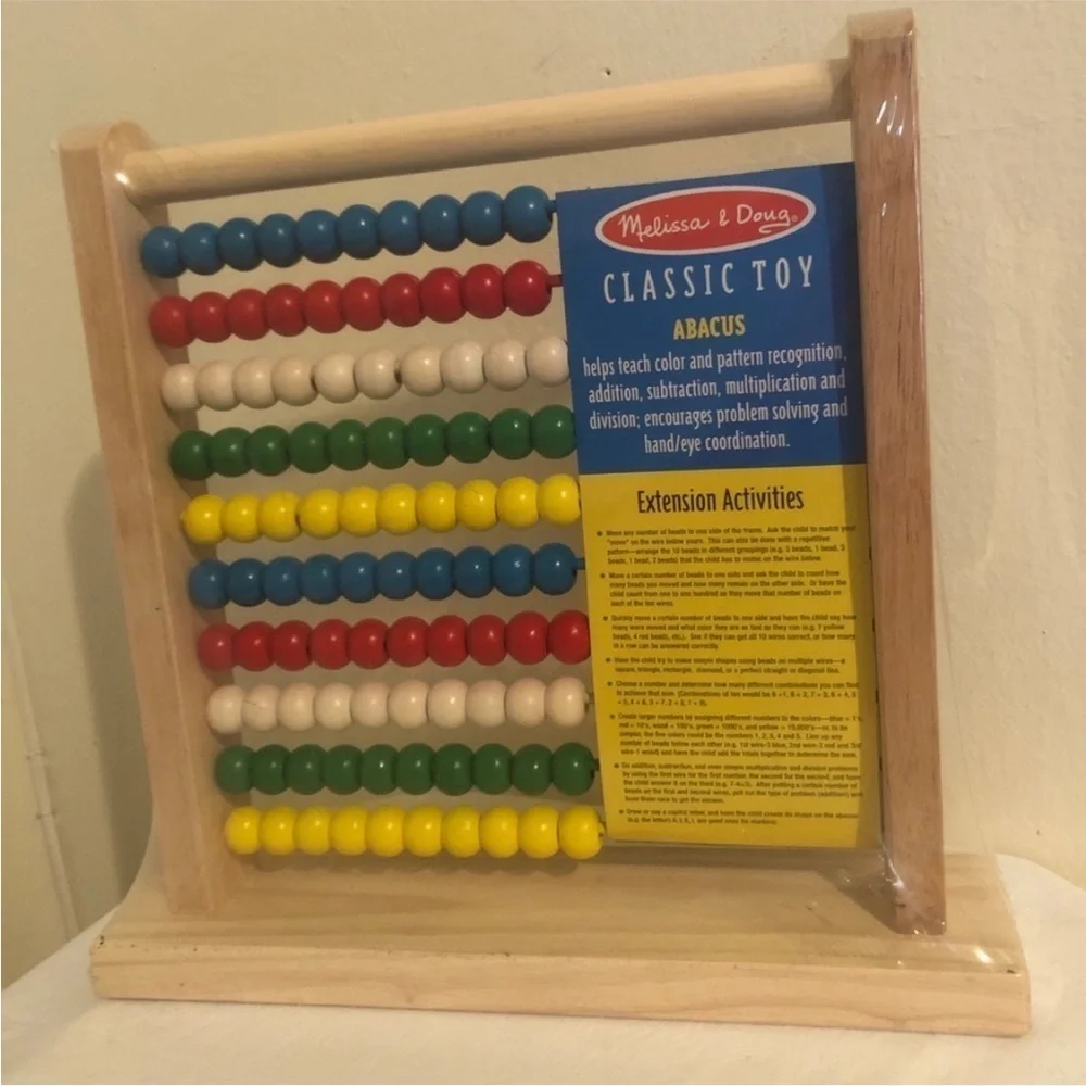 Melissa and Doug Wooden Abacus